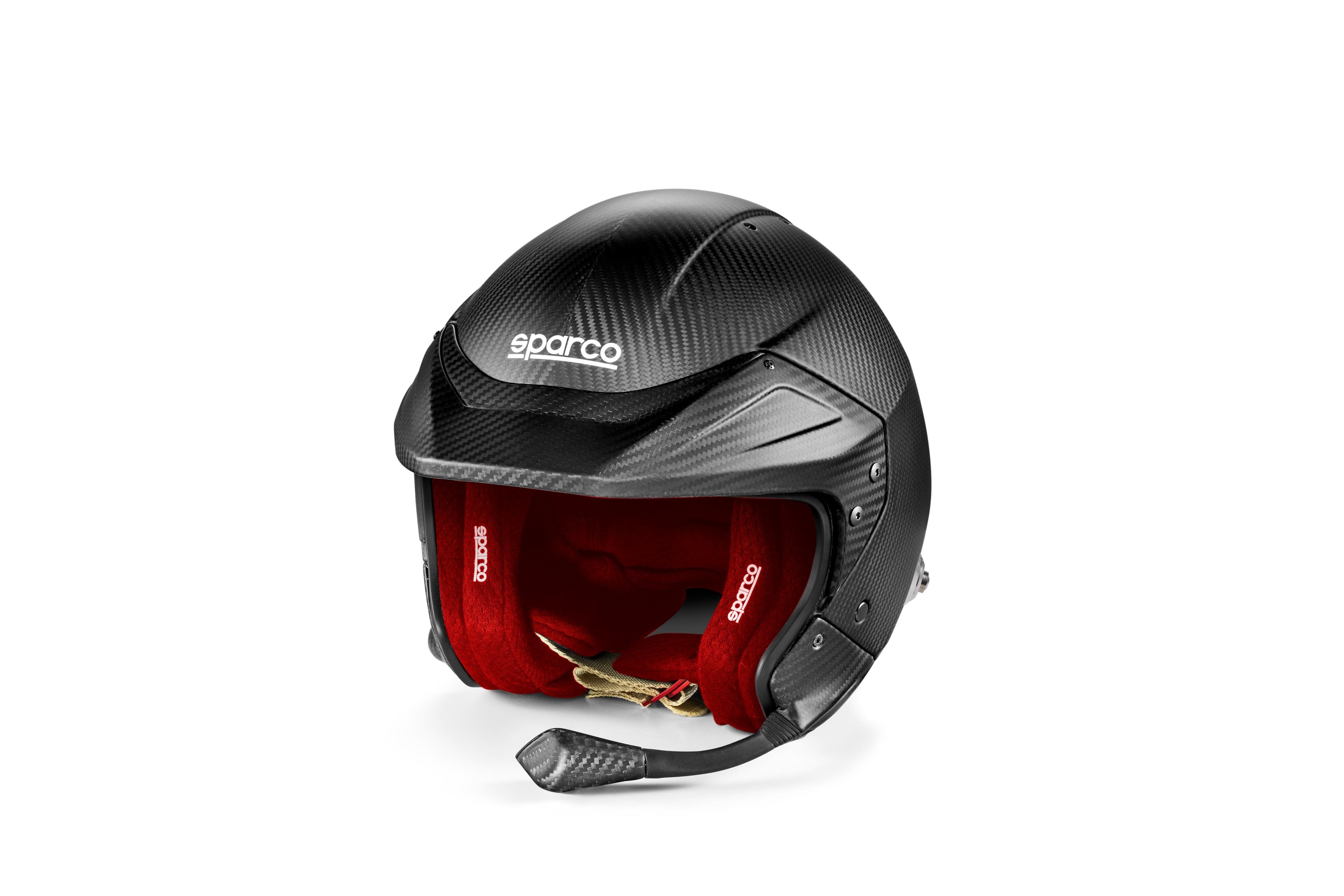Casco Sparco Flux Rj-I Carbono Interior Rojo Talla L - Sparco | APEXCORSE imagen 4