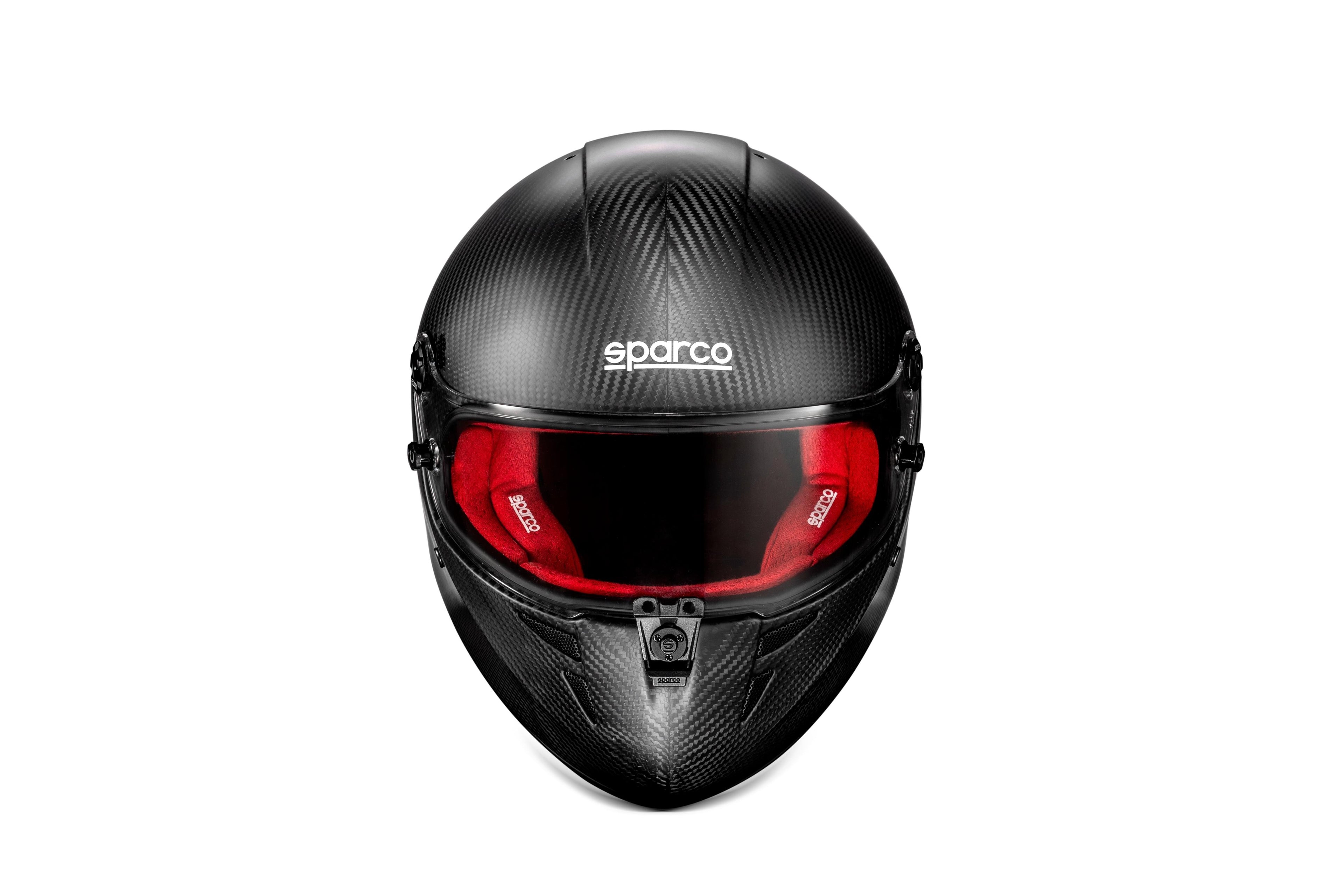 Casco Sparco Stealth RF Carbono Interior Rojo Talla S - Sparco | APEXCORSE imagen 2