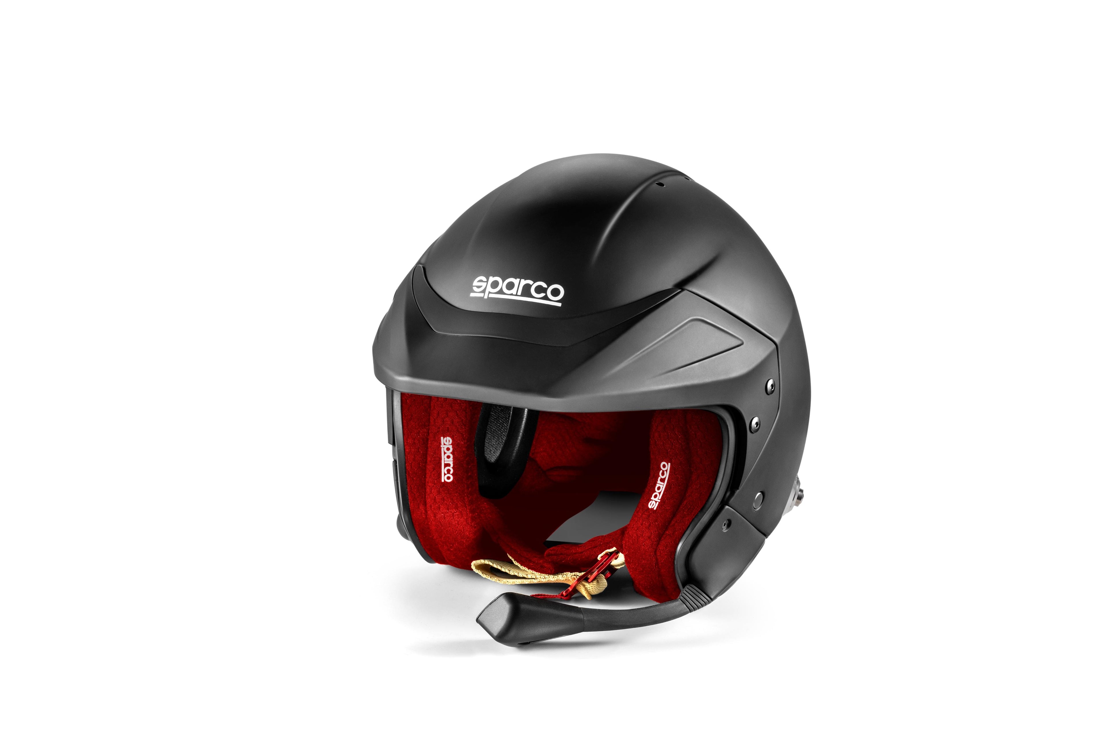 Casco Sparco Flux Rj-I 8859-24 Negro Interior Rojo Talla Xs - Sparco original | APEXCORSE