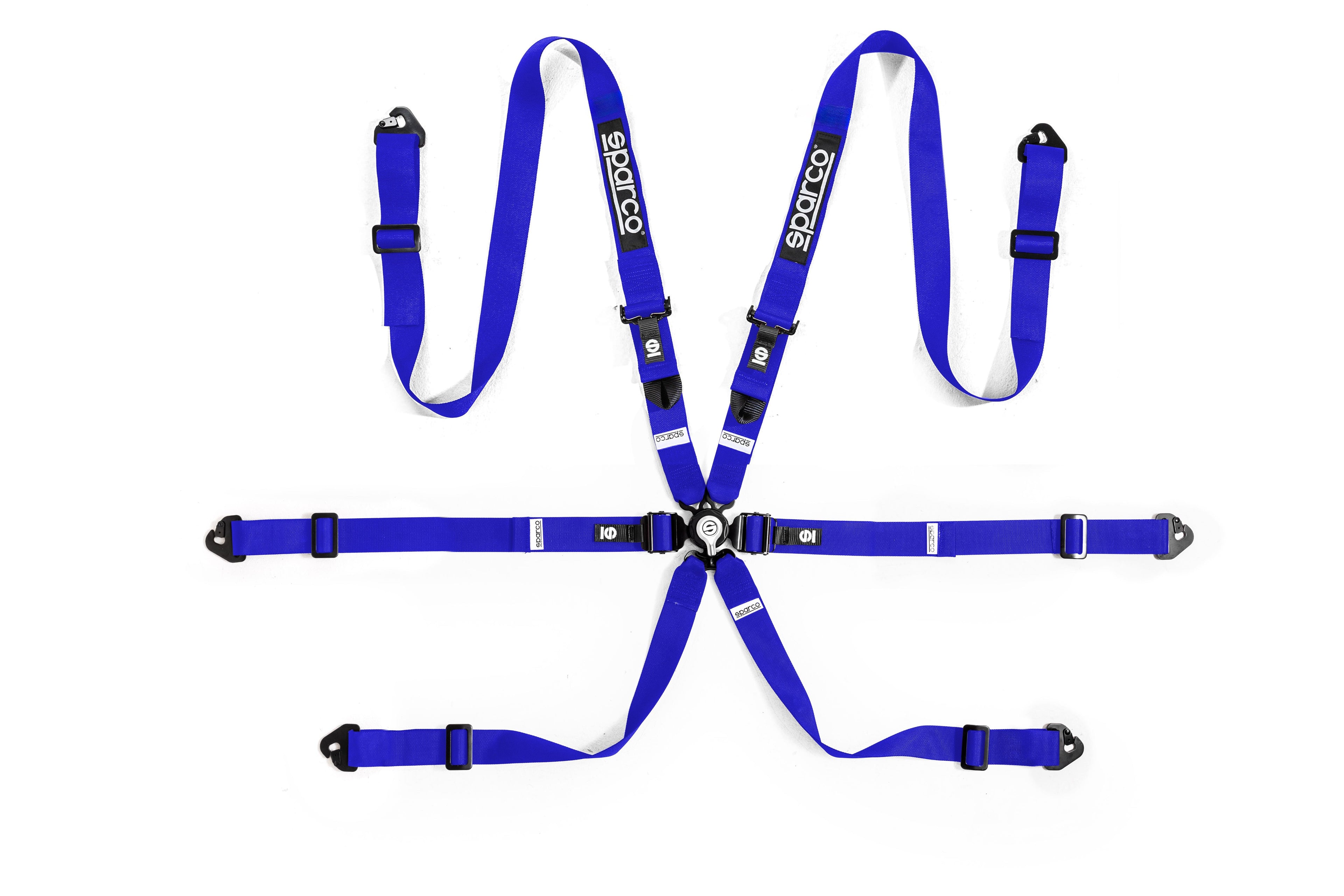 Arnes Sparco 6 Puntos Azul Pulldown - Sparco | APEXCORSE imagen 2