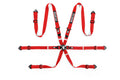 Arnes Sparco 6 Puntos Rojo Pulldown - Sparco original | APEXCORSE