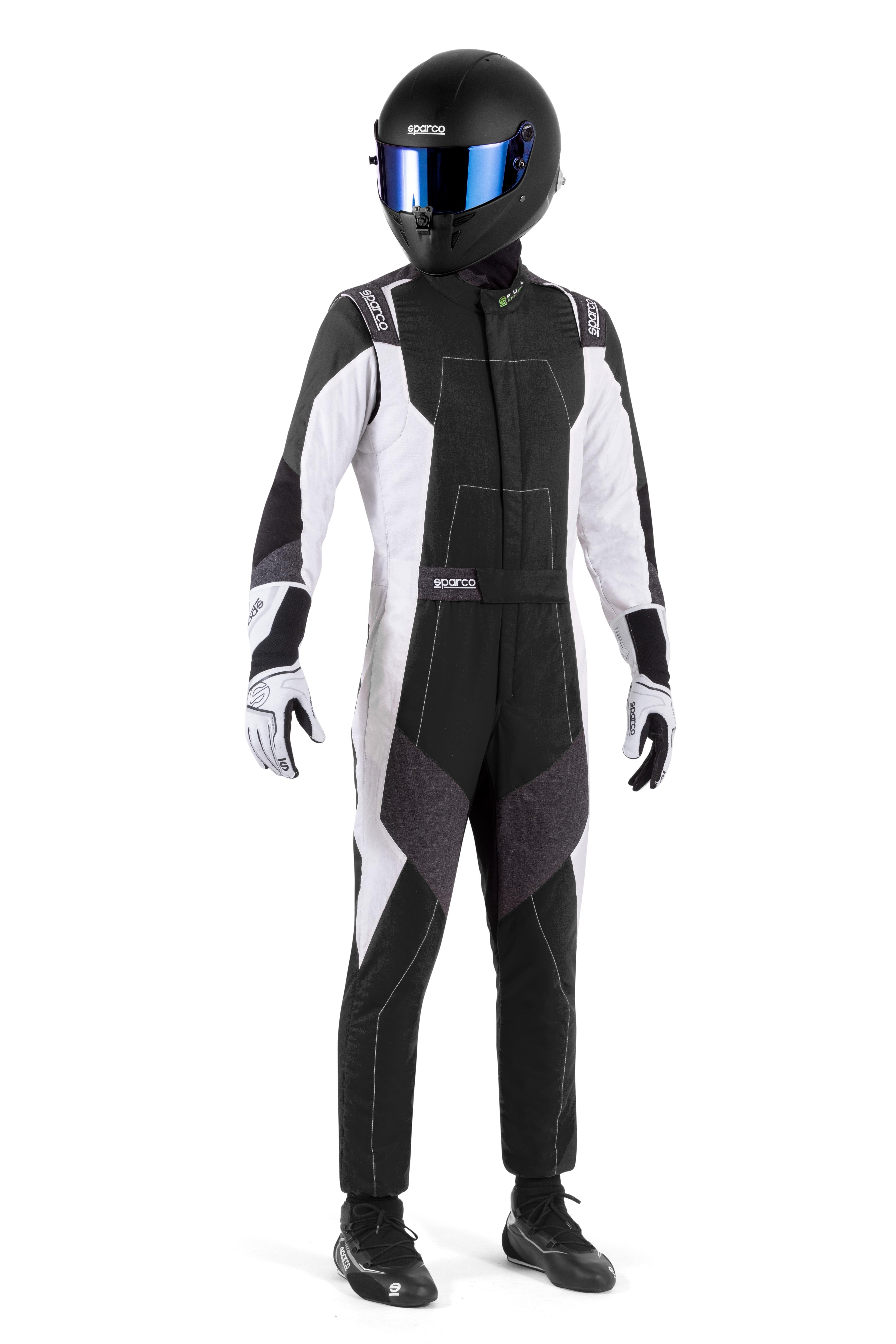 Traje De Carreras Sparco R580 X-Light Negro/Blanco Talla 54 - Sparco | APEXCORSE imagen 4