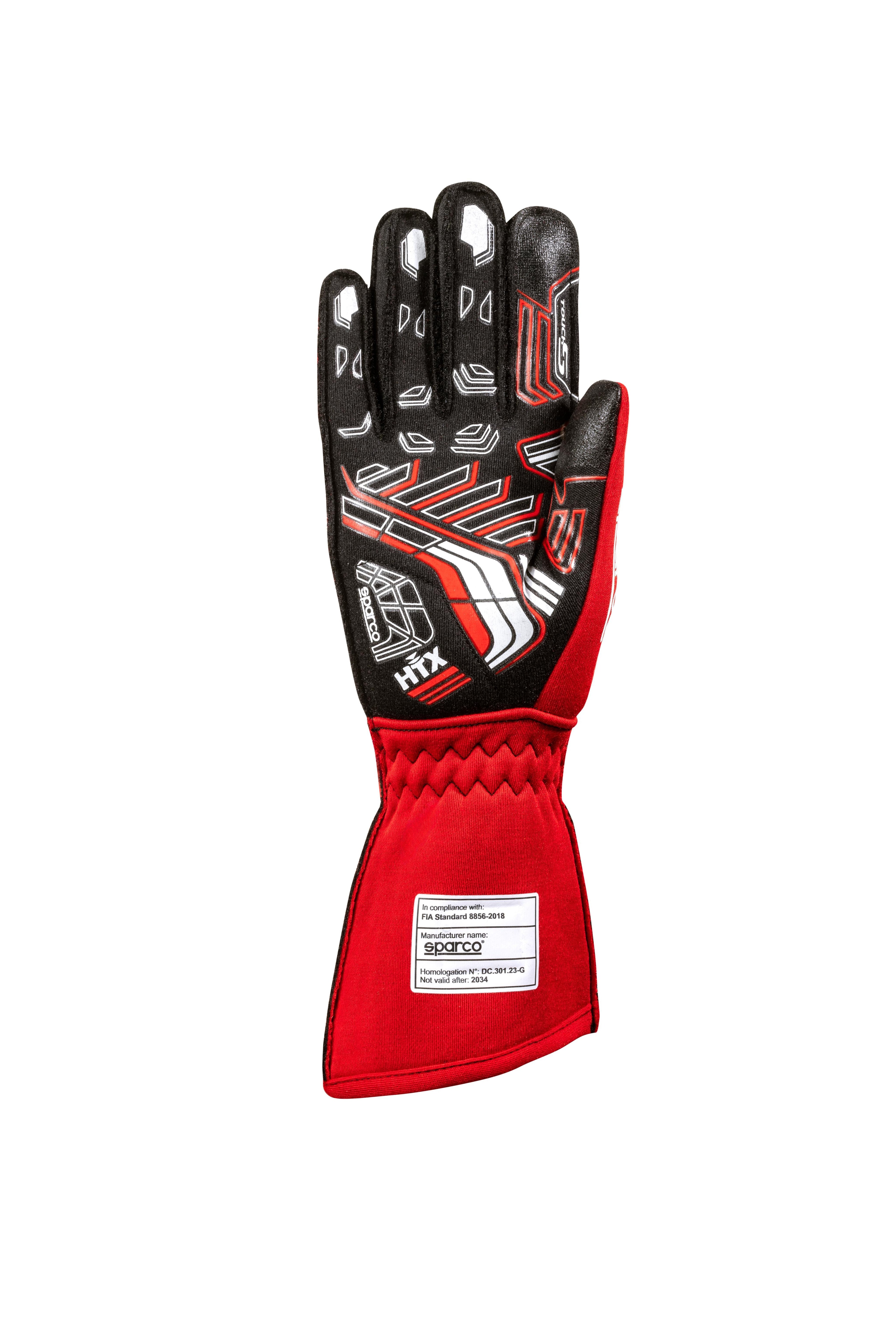 Guantes Sparco Arrow+ Rojo/Negro Talla 7 - Sparco original | APEXCORSE