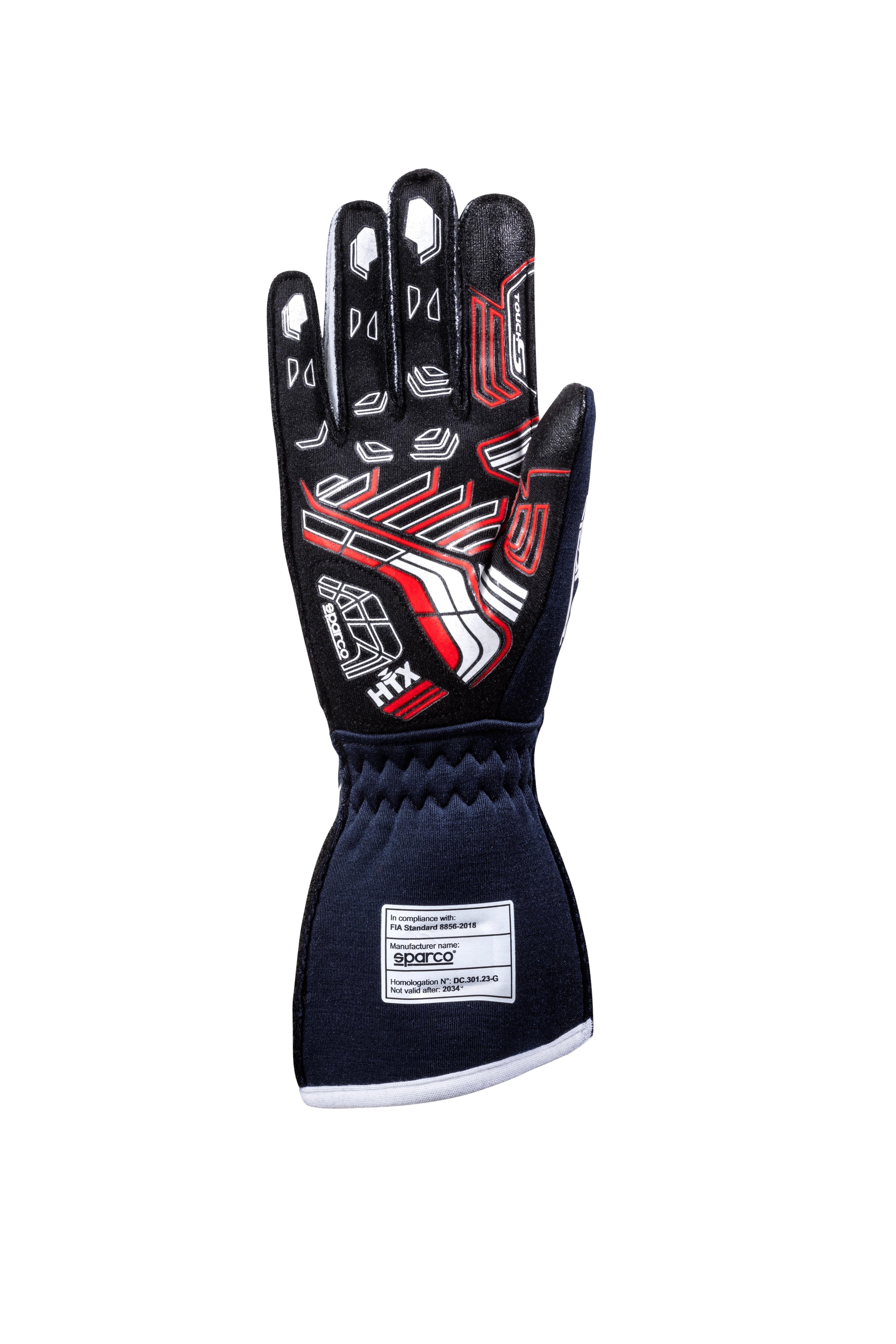 Guantes Sparco Arrow+ Azul/Rojo Talla 13 - Sparco | APEXCORSE imagen 4