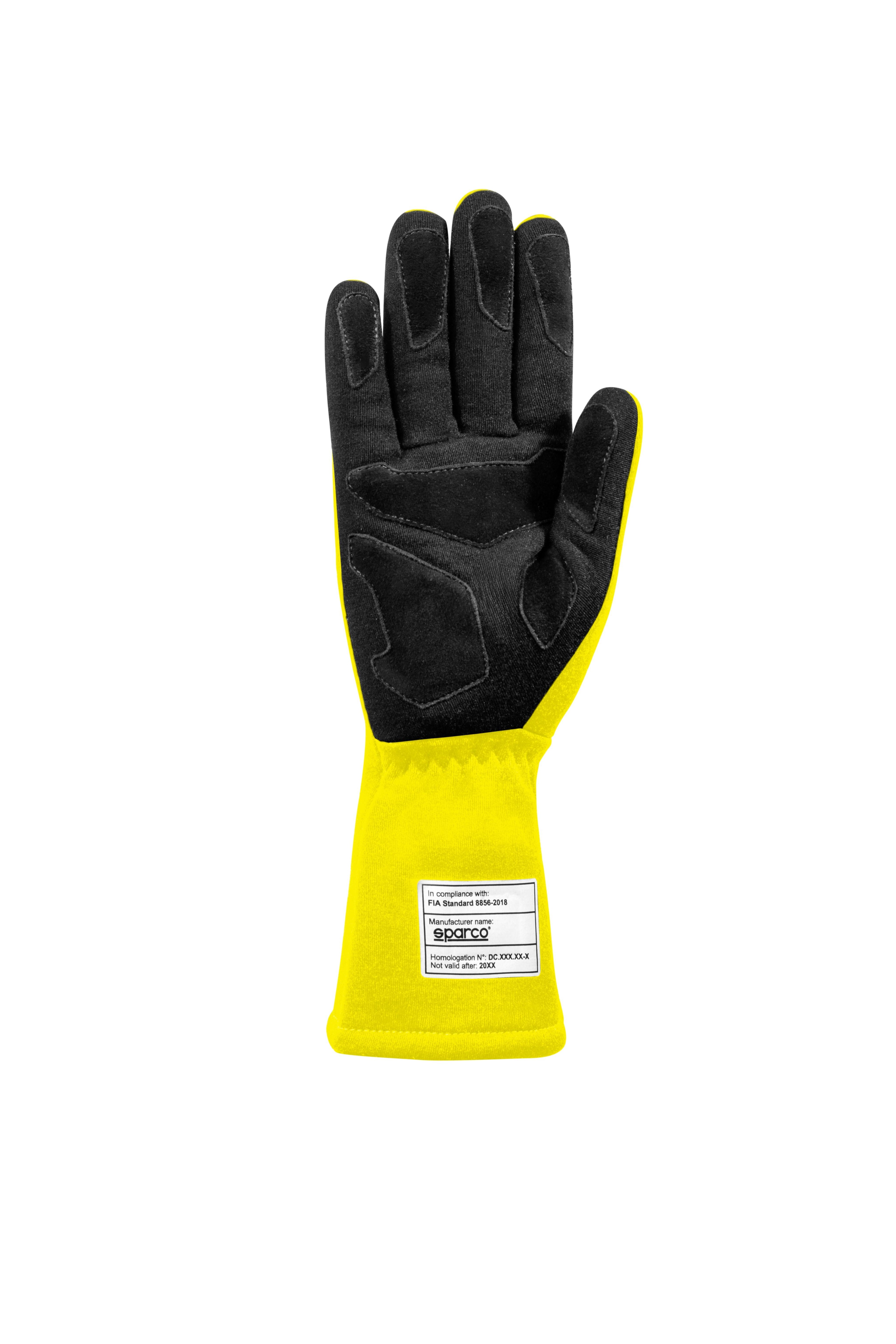 Guantes Sparco Land Amarillos 2025 Talla 08 - Sparco | APEXCORSE imagen 2