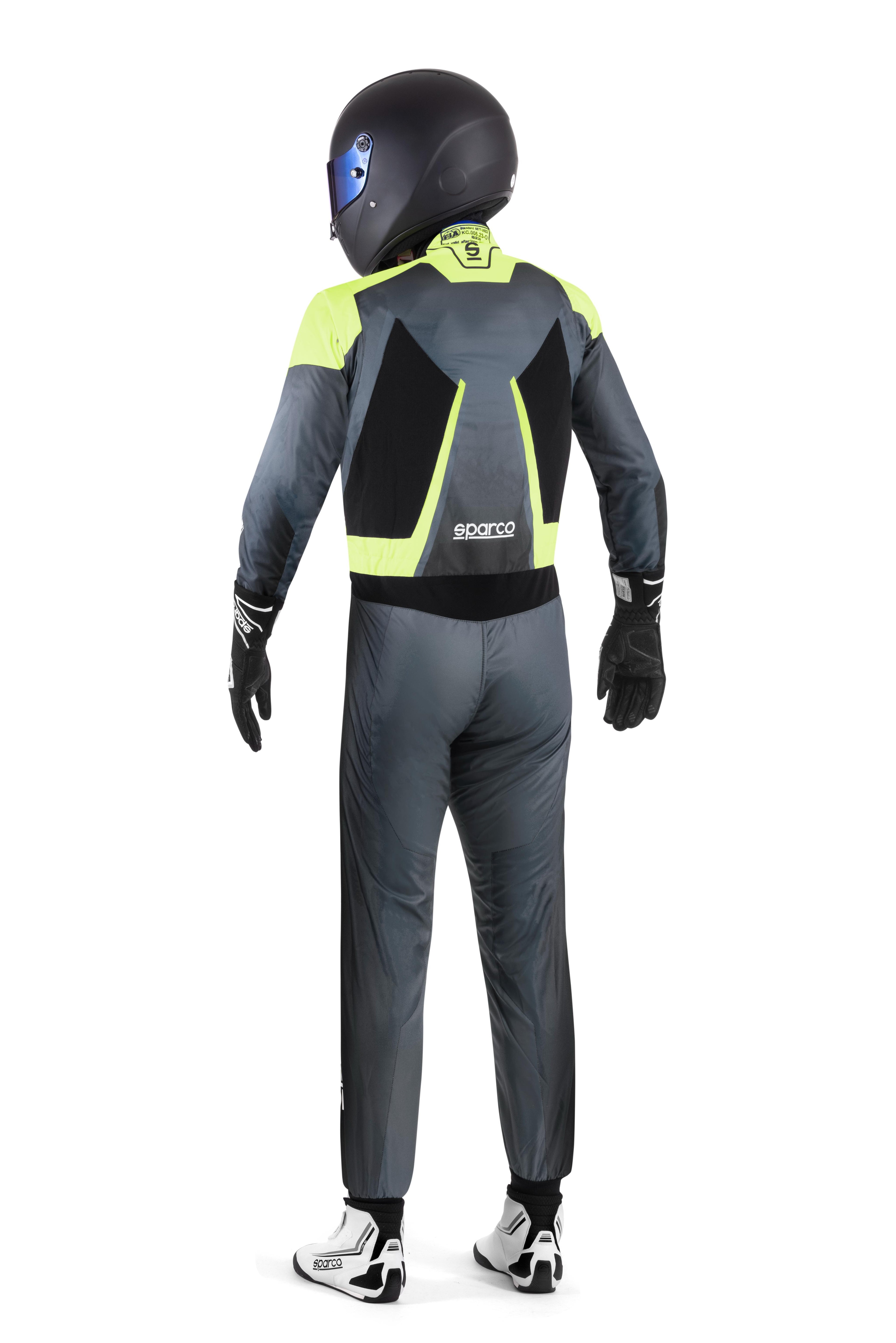 Sparco Traje K46 Prime K Infinity Negro/Amarillo Talla 58 - Sparco | APEXCORSE imagen 4