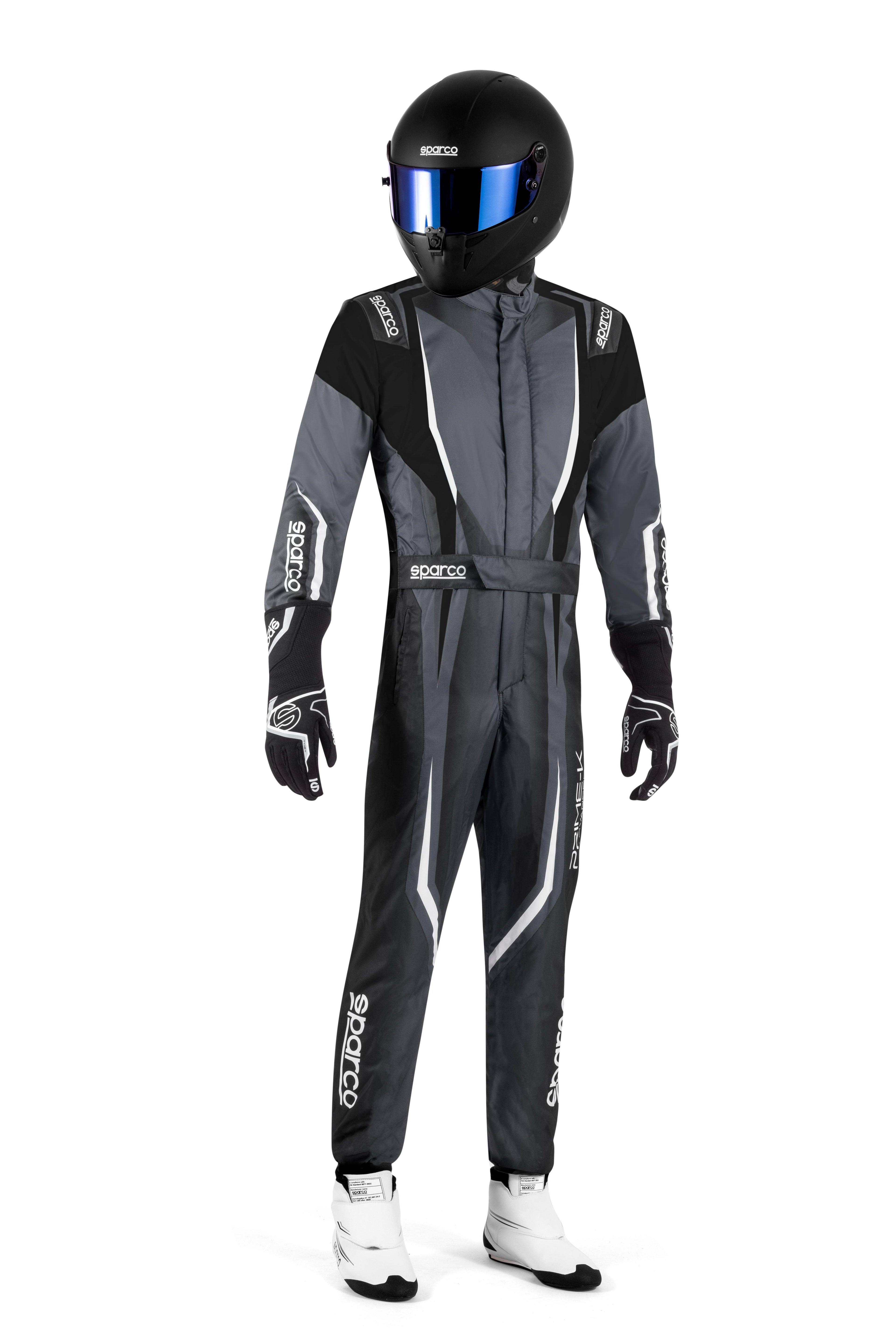 Sparco Traje K46 Prime K Infinity Negro/Gris Talla 58 - Sparco | APEXCORSE imagen 3