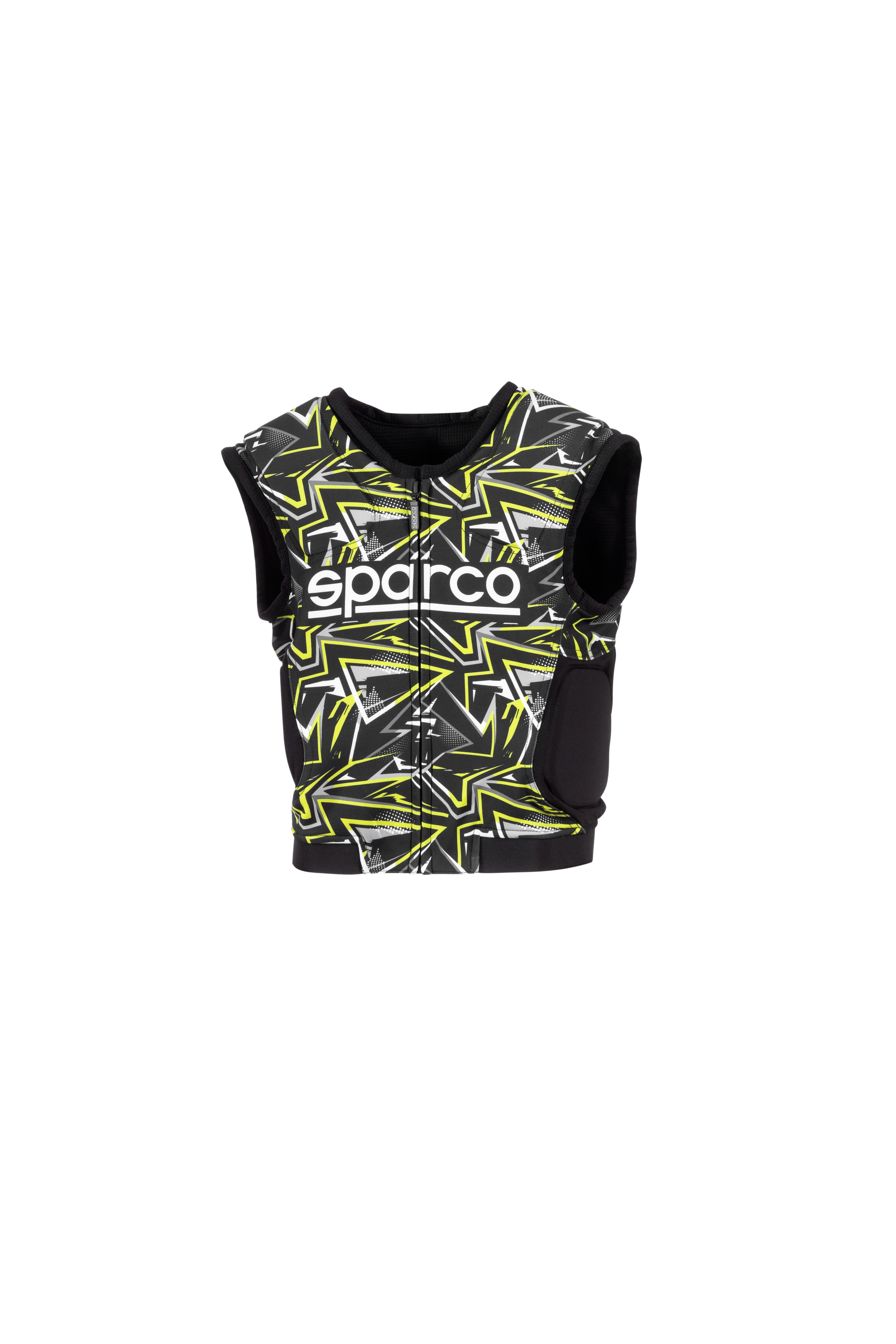 Protector Costillas Sparco Sj Pro K-3 Negro/Amarillo Talla L - Sparco original | APEXCORSE
