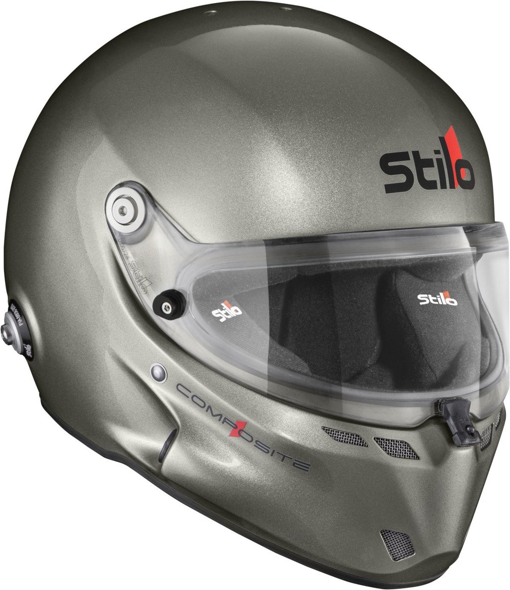 Sparco Casco Stilo St6F Turismo Composite Titanio Fia8859-24 Sa2020 + Hans Talla 55 - Sparco original | APEXCORSE