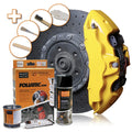 FOLIATEC Kit Pintura Para Pinzas De Freno Speed Amarillo 3 Componentes - FOLIATEC original APEXCORSE