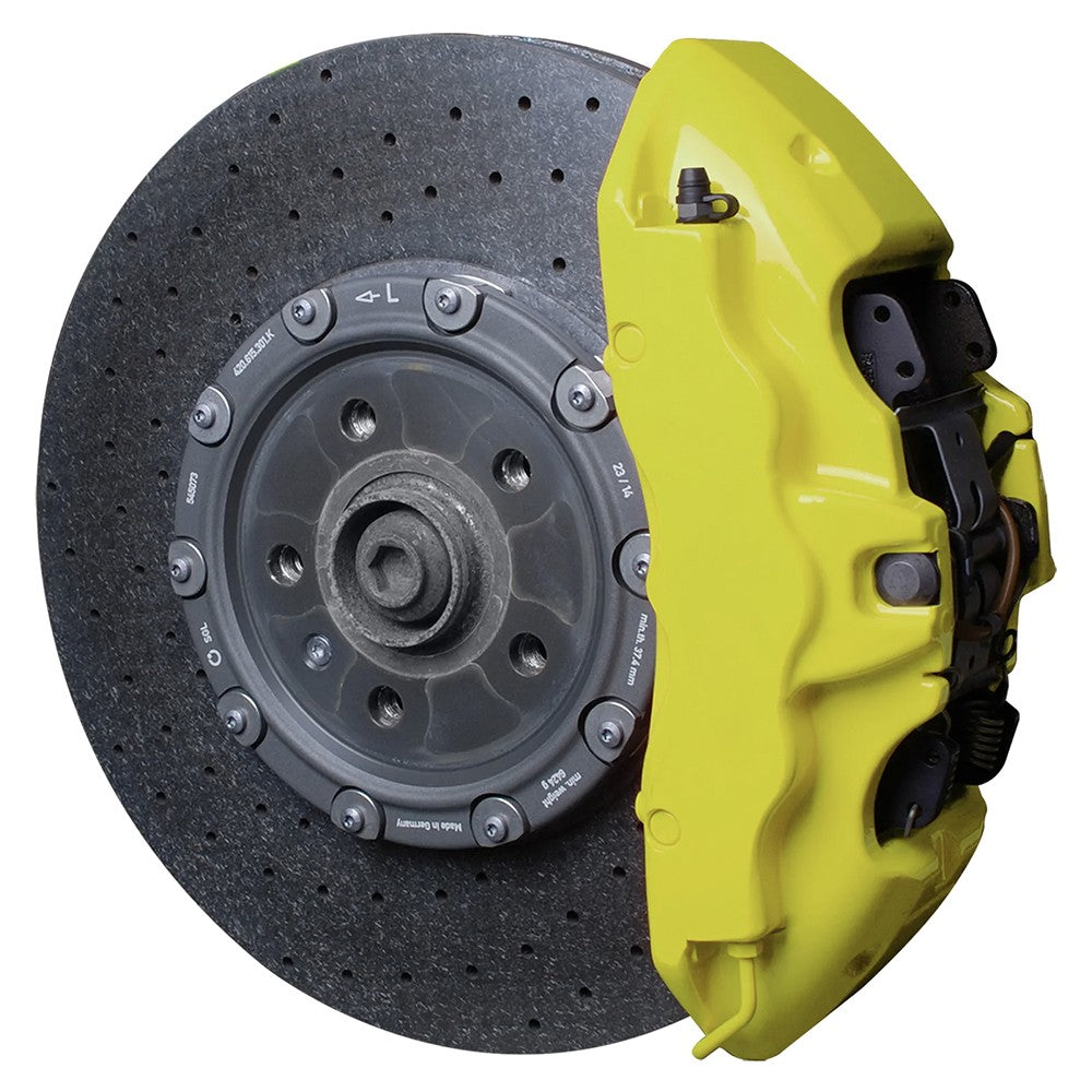 FOLIATEC Kit Pintura Para Pinzas De Freno Neón Amarillo 4 Componentes - Imagen 3 FOLIATEC APEXCORSE