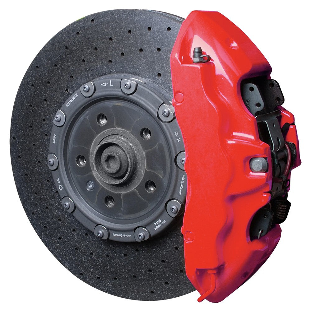 FOLIATEC Kit Pintura Para Pinzas De Freno Neón Rojo 4 Componentes - Imagen 2 FOLIATEC APEXCORSE