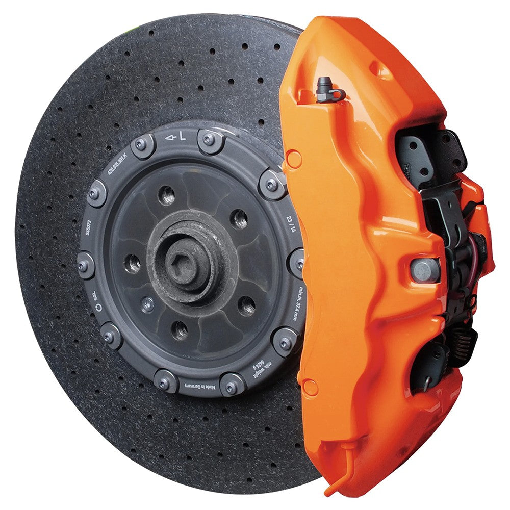 FOLIATEC Kit Pintura Para Pinzas De Freno Neón Naranja 4 Componentes - Imagen 2 FOLIATEC APEXCORSE