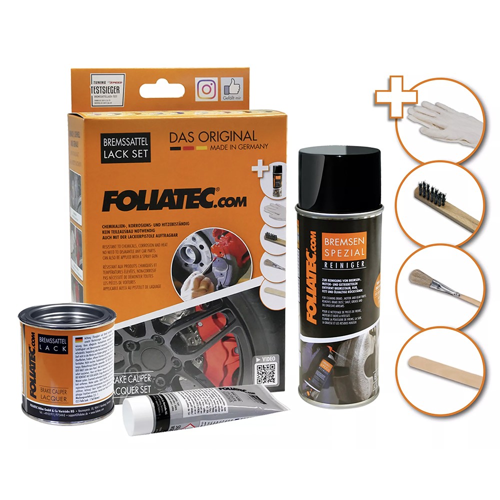 FOLIATEC Kit Pintura Para Pinzas De Freno Power Verde 3 Componentes - Imagen 4 FOLIATEC APEXCORSE
