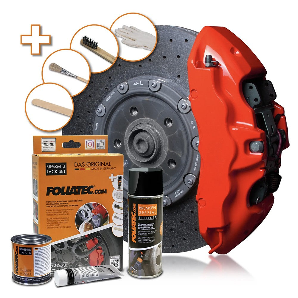 FOLIATEC Set Pintura Para Pinzass De Freno Rojo Performance 4 Componentes - FOLIATEC original APEXCORSE