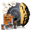 FOLIATEC Kit Pintura Para Pinzas De Freno Prestige Dorado Metálico 3 Componentes - FOLIATEC original APEXCORSE