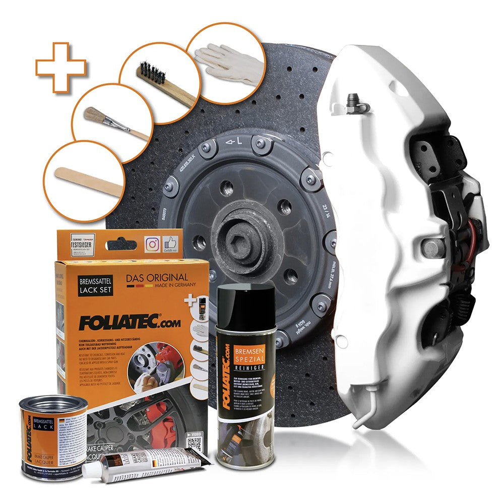 FOLIATEC Kit Pintura Para Pinzas De Freno Pure Blanco 3 Componentes - FOLIATEC original APEXCORSE