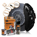 FOLIATEC Kit Pintura Para Pinzas De Freno Midnight Negra 3 Componentes - FOLIATEC original APEXCORSE