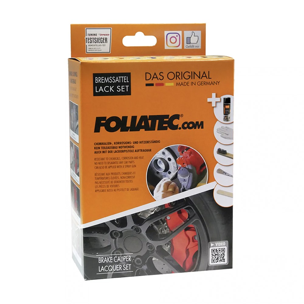 FOLIATEC Kit Pintura Para Pinzas De Freno Midnight Negra 3 Componentes - Imagen 5 FOLIATEC APEXCORSE