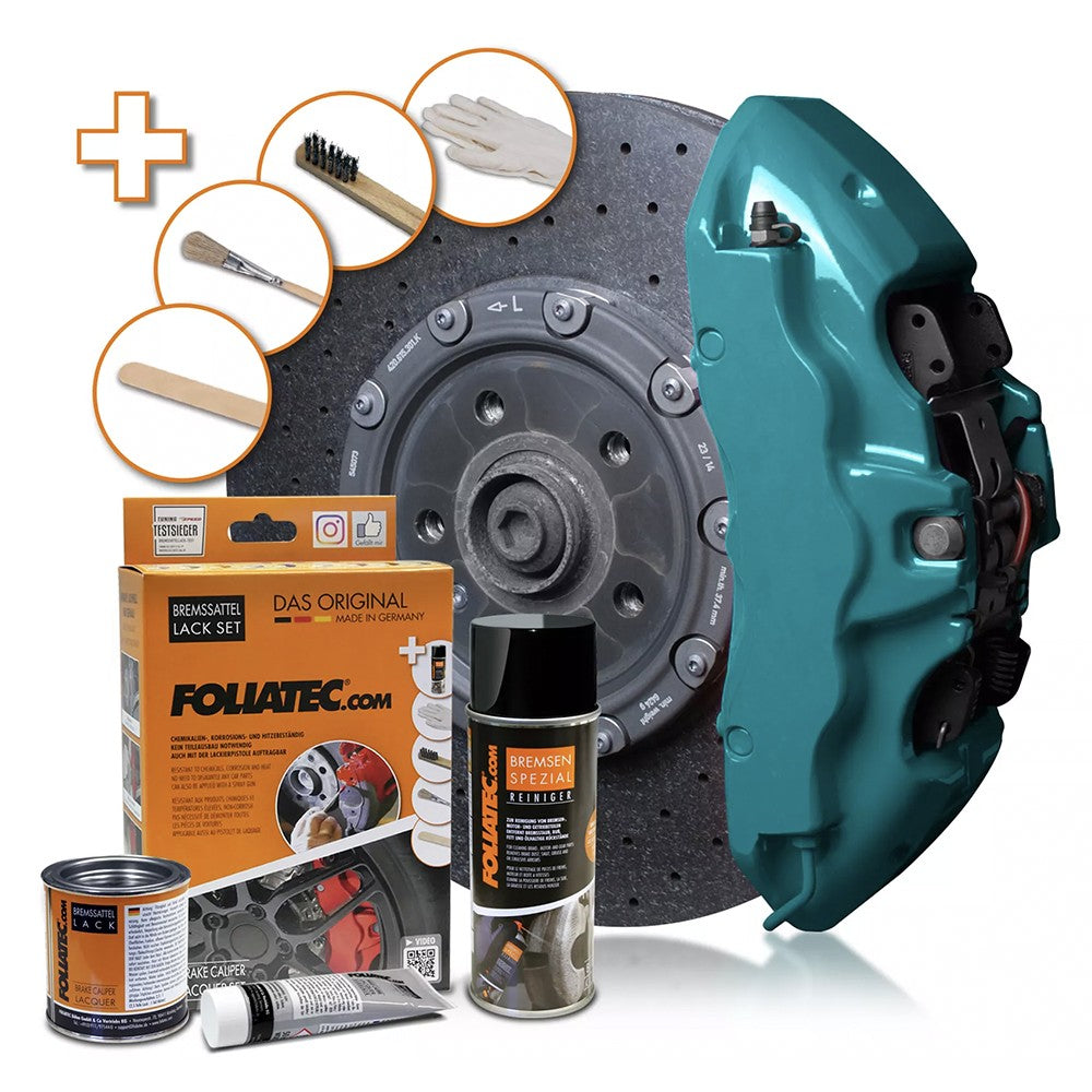 FOLIATEC Kit Pintura Para Pinzas De Freno Azul Miami Beach - FOLIATEC original APEXCORSE