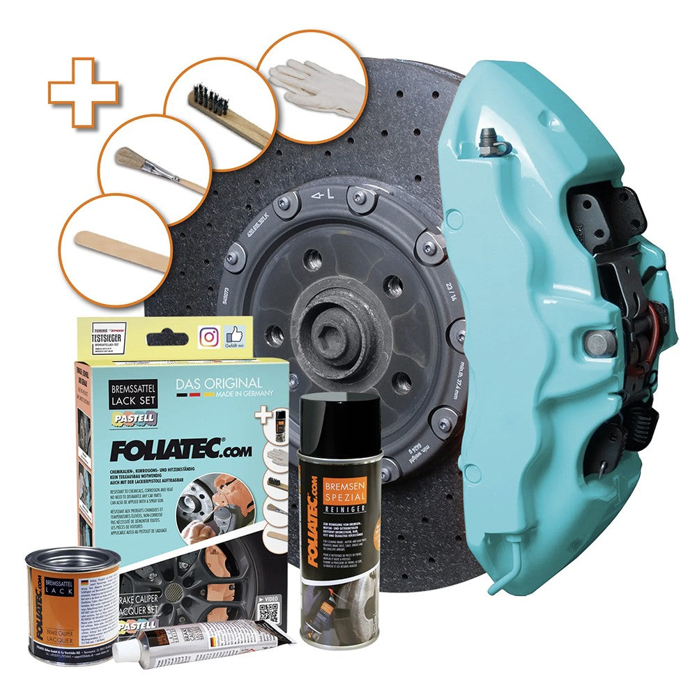FOLIATEC Kit Pintura Para Pinzas De Freno Menta Pimienta - FOLIATEC original APEXCORSE