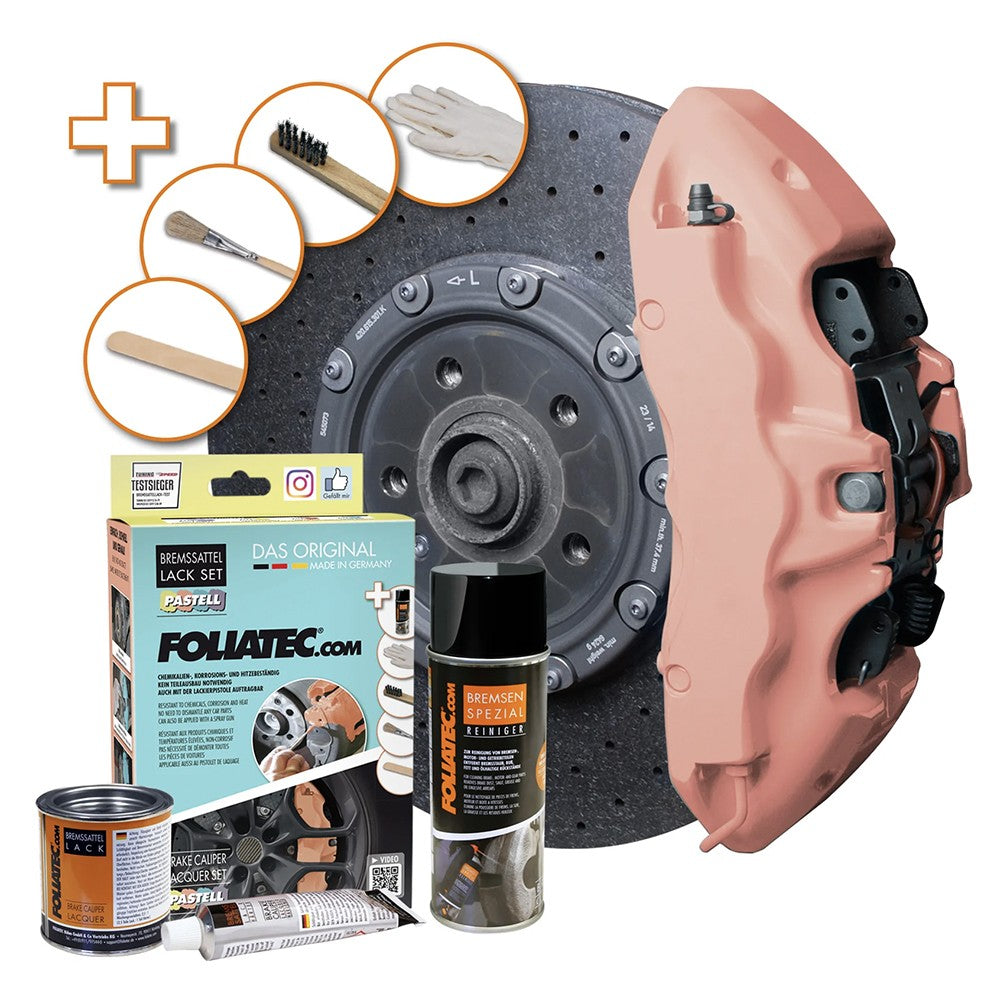 FOLIATEC Kit Pintura Para Pinzas De Freno Melocoton Jugoso - FOLIATEC original APEXCORSE
