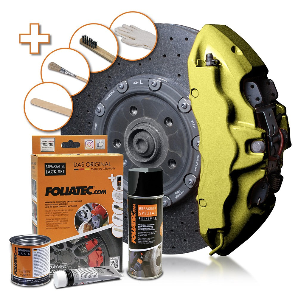 FOLIATEC Juego De Laca Para Pinzas De Freno, Dorado Metálico - FOLIATEC original APEXCORSE