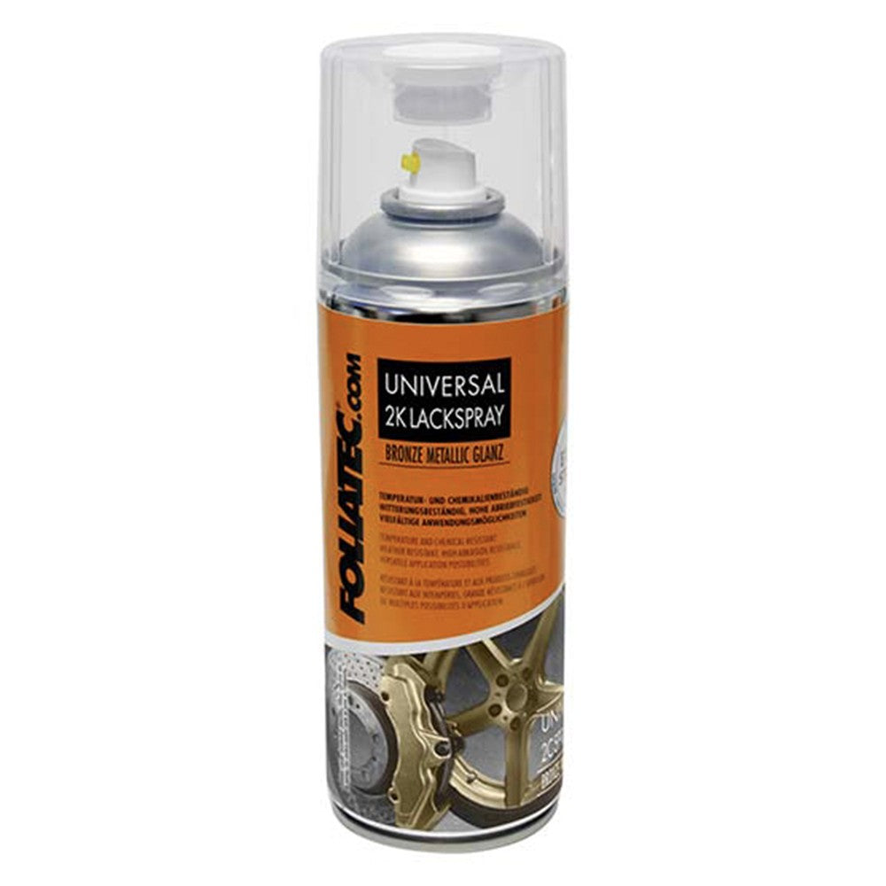 FOLIATEC Spray Pintura Universal 2C Bronce Metálico Brillante - Imagen 2 FOLIATEC APEXCORSE