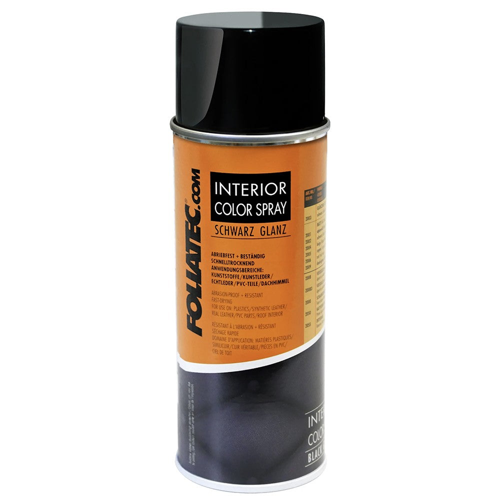 FOLIATEC Spray Color Para Interior Negra Brillante 400 ml - FOLIATEC original APEXCORSE