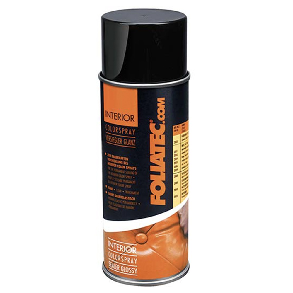 FOLIATEC Spray Color Para Interior Sealer Spray Transparente Brillante 400 ml - FOLIATEC original APEXCORSE