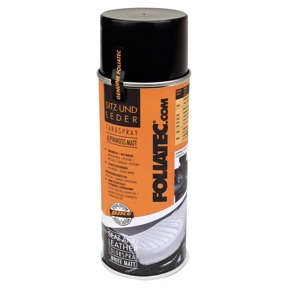 FOLIATEC Spray Color Blanco Mate Para Piel 1 x 400 ml - FOLIATEC original APEXCORSE