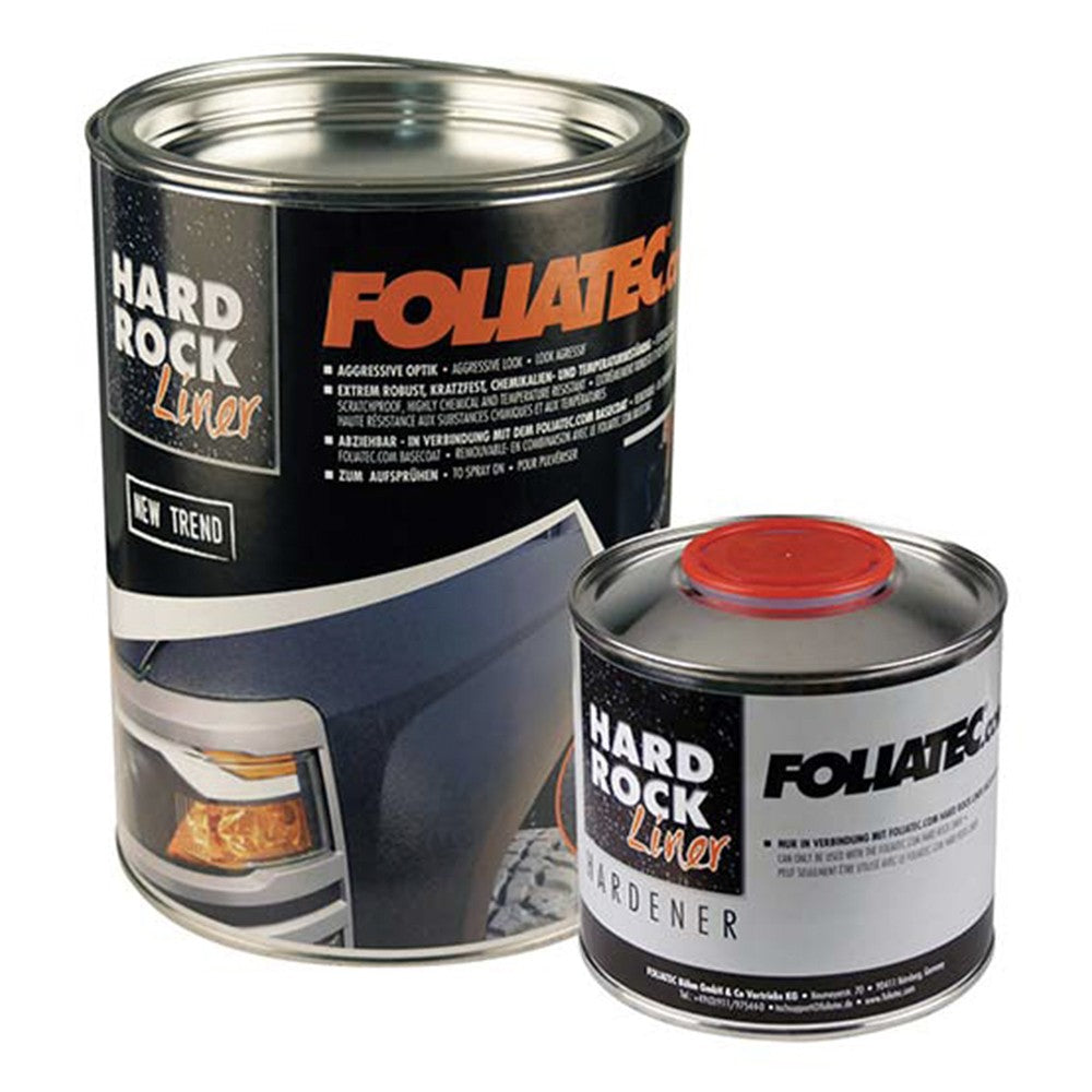 FOLIATEC Hard Rock Liner Set Negra Pintura 2 5 L Endurecedor 0 5 L - FOLIATEC original APEXCORSE