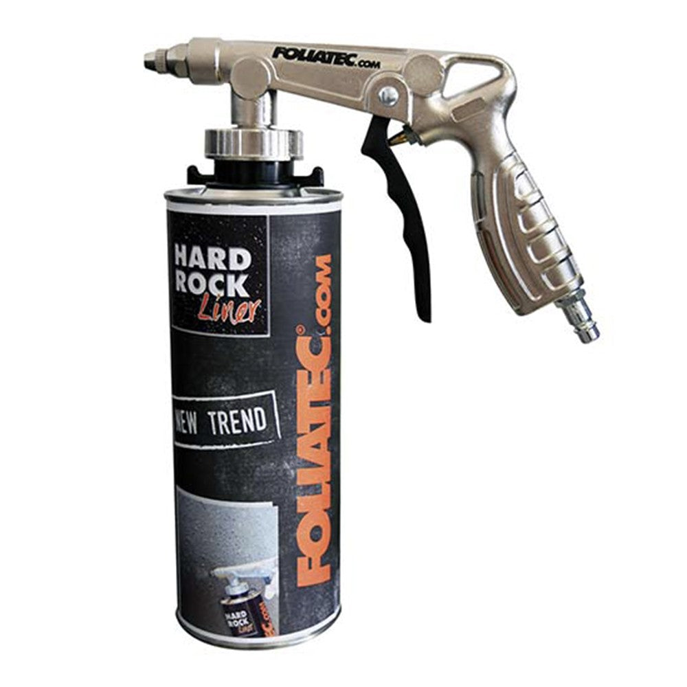 FOLIATEC Hard Rock Liner Removable Set Negra Pintura 2 5 L Endurecedor 0 5 L Capa Base 2 5 L Pistola - Imagen 2 FOLIATEC APEXCORSE