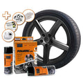 FOLIATEC Kit De Goma Líquida Antracita Metálico 2 x 400 ml - FOLIATEC original APEXCORSE