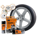 FOLIATEC Kit De Goma Líquida Plata Metálico 2 x 400 ml - FOLIATEC original APEXCORSE