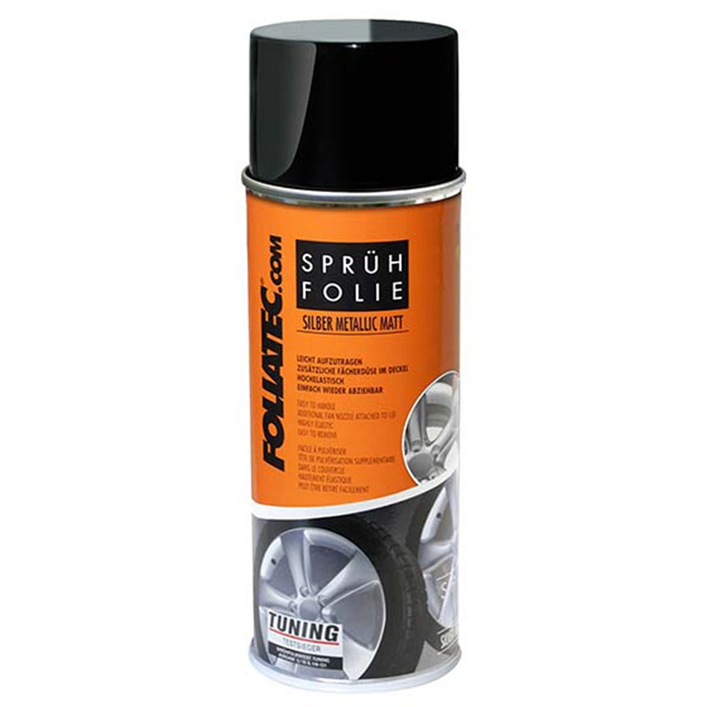 FOLIATEC Kit De Goma Líquida Plata Metálico 2 x 400 ml - Imagen 2 FOLIATEC APEXCORSE
