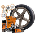 FOLIATEC Kit De Goma Líquida Bronce Metálico Mate 2 x 400 ml - FOLIATEC original APEXCORSE
