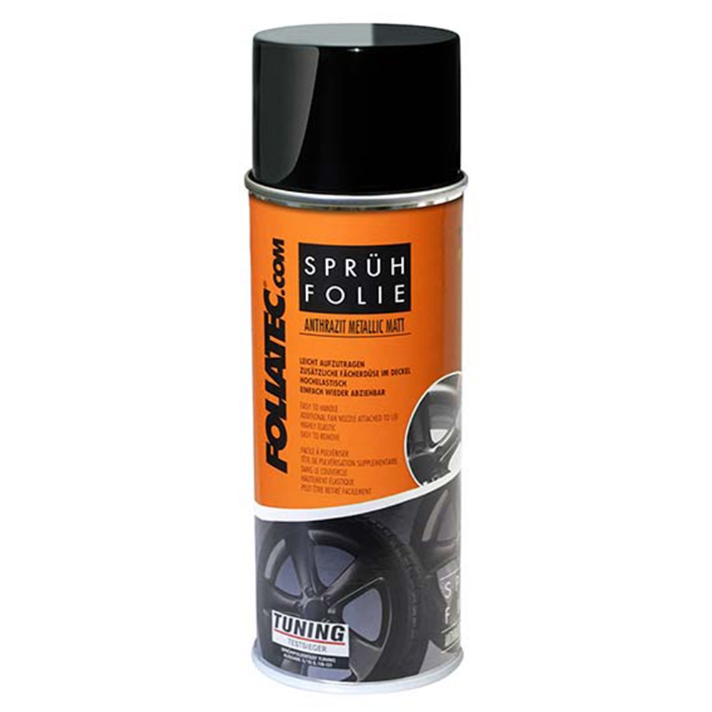 FOLIATEC Goma Líquida Antracita Metálico 1 x 400 ml - Imagen 2 FOLIATEC APEXCORSE