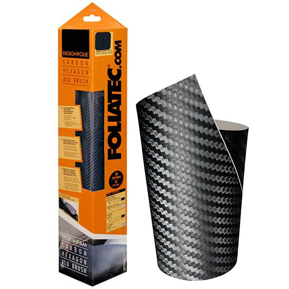FOLIATEC Cockpit Design Lámina Ultra Carbon Negro-Structured 50 x 50 Cm - FOLIATEC original APEXCORSE