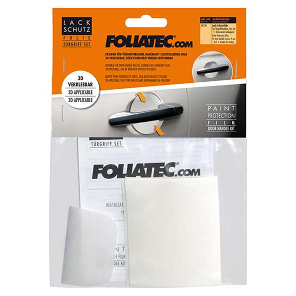 FOLIATEC Lámina De Protección De Pintura Para La Manija De La Puerta Transparente 4 Piezas - FOLIATEC original APEXCORSE