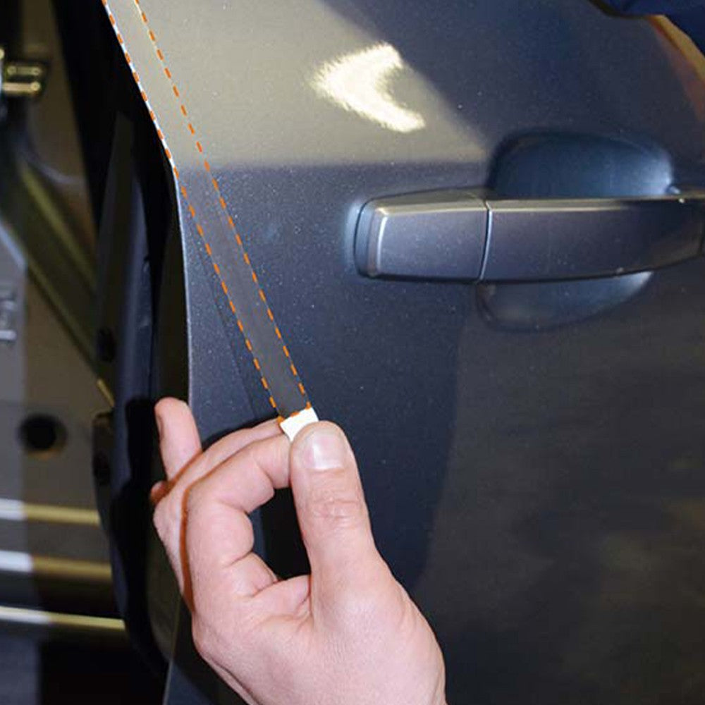 FOLIATEC Lámina De Protección De Pintura Para El Borde De La Puerta Transparente 4 Piezas - Imagen 4 FOLIATEC APEXCORSE