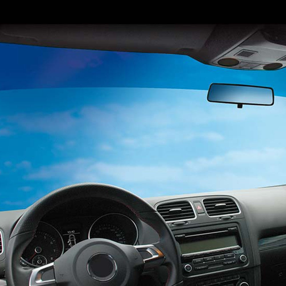 FOLIATEC Sunvisor Tira Antideslumbramiento Azul 19 x 150 Cm - Imagen 3 FOLIATEC APEXCORSE