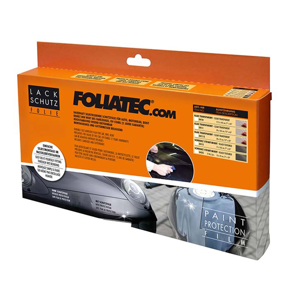 FOLIATEC Film De Protección De Pintura Negro 17 x 165 Cm 1 Pieza - Imagen 3 FOLIATEC APEXCORSE