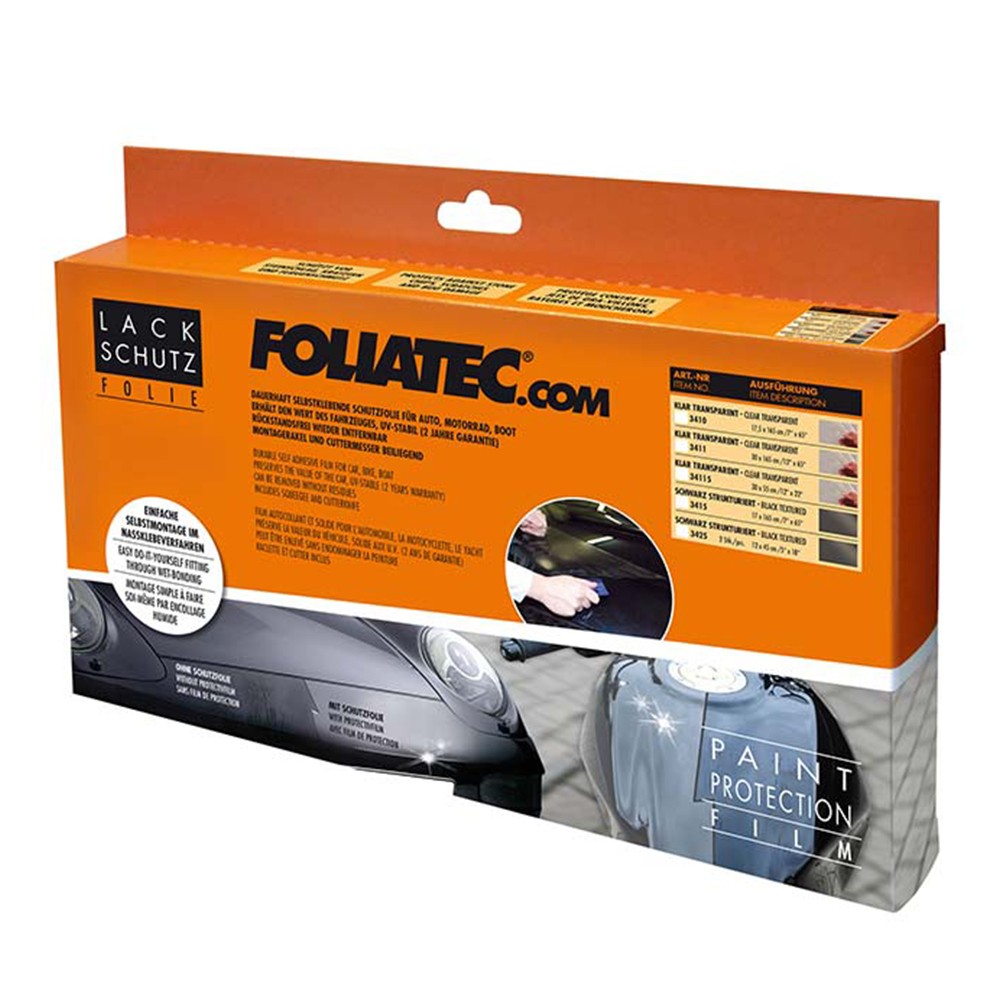 FOLIATEC Lamina Protectora De Pintura Umbral De Puerta Negro - Imagen 3 FOLIATEC APEXCORSE