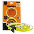 FOLIATEC Pinstriping Para Llanta Ayuda De Montaje Incluída Neón Amarillo 8,6 M (4 x 2,15 M) 6 mm - FOLIATEC original APEXCORSE
