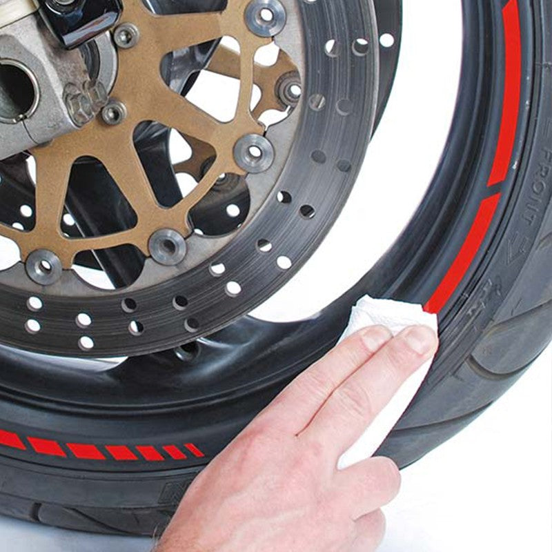 FOLIATEC Pinstriping Racing Blanco 14 Bandas De 7 mm x 41 Cm Incluido Espaciador - Imagen 7 FOLIATEC APEXCORSE