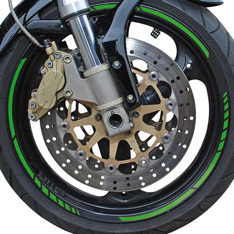 FOLIATEC Pinstriping Racing Verde 14 Bandas De 7 mm x 41 Cm Incluido Espaciador - Imagen 3 FOLIATEC APEXCORSE