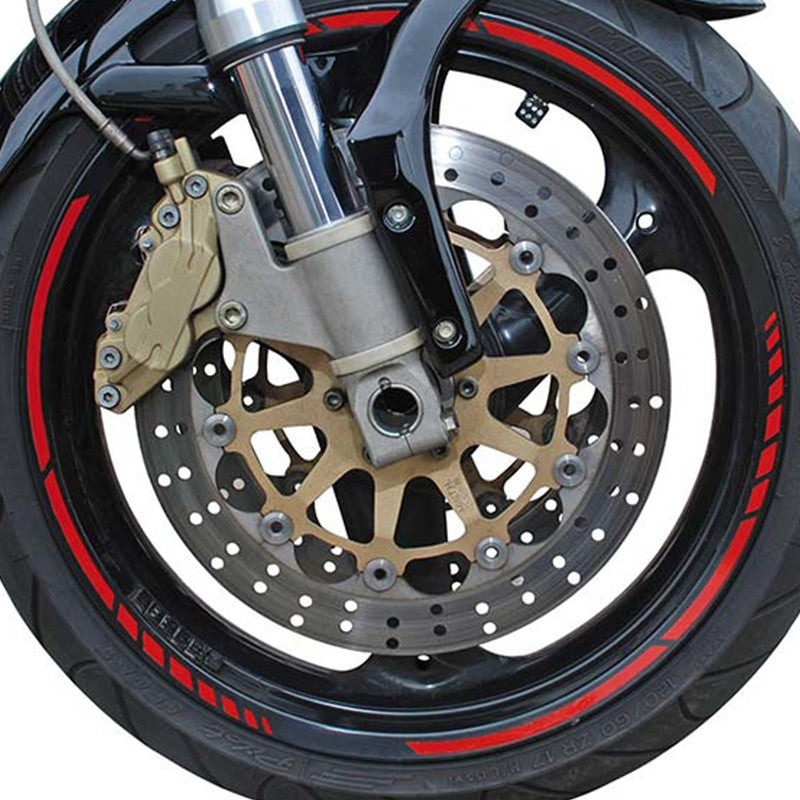 FOLIATEC Pinstriping Racing Rojo 14 Bandas De 7 mm x 41 Cm Incluido Espaciador - Imagen 3 FOLIATEC APEXCORSE