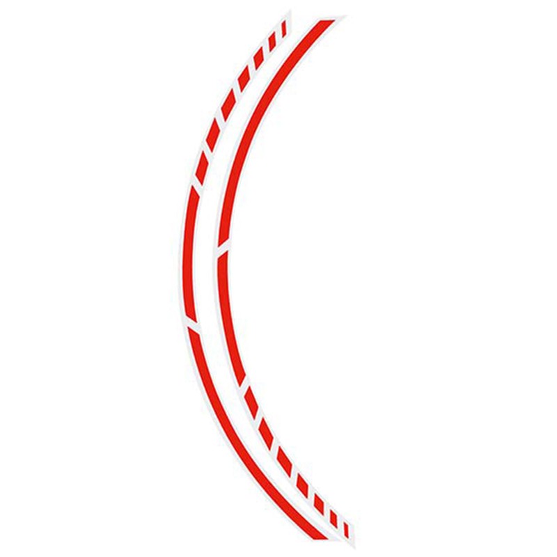 FOLIATEC Pinstriping Racing Neón Rojo 14 Bandas De 7 mm x 41 Cm Incluido Espaciador - Imagen 2 FOLIATEC APEXCORSE