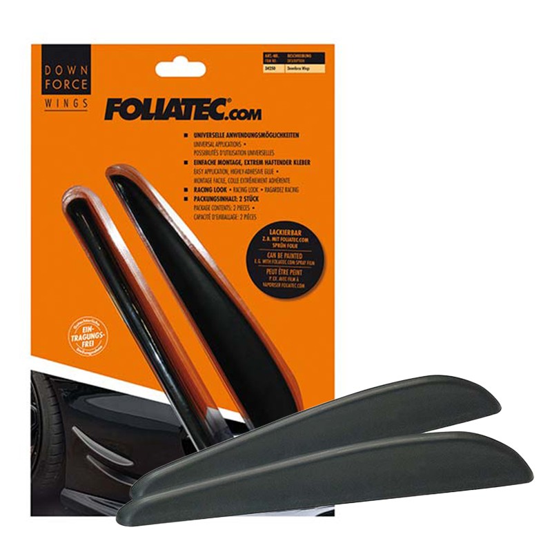 FOLIATEC Alerón Lateral Adhesivo 2 Piezas De 24 x 3 Cm - FOLIATEC original APEXCORSE